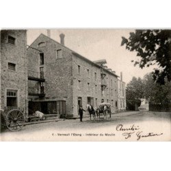 VERNEUIL-L'ETANG: intérieur du moulin - très bon état