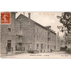 VERNEUIL-L'ETANG: le moulin - état