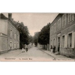 VILLECERF: la grande rue - très bon état