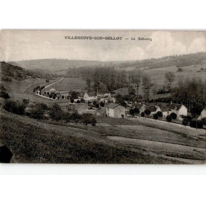 VILLENEUVE-sur-BELLOT: le nebourg - très bon état