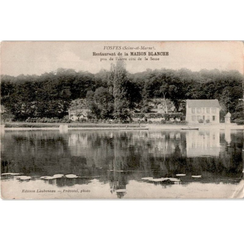 VOSVES: restaurant de la maison blanche - très bon état