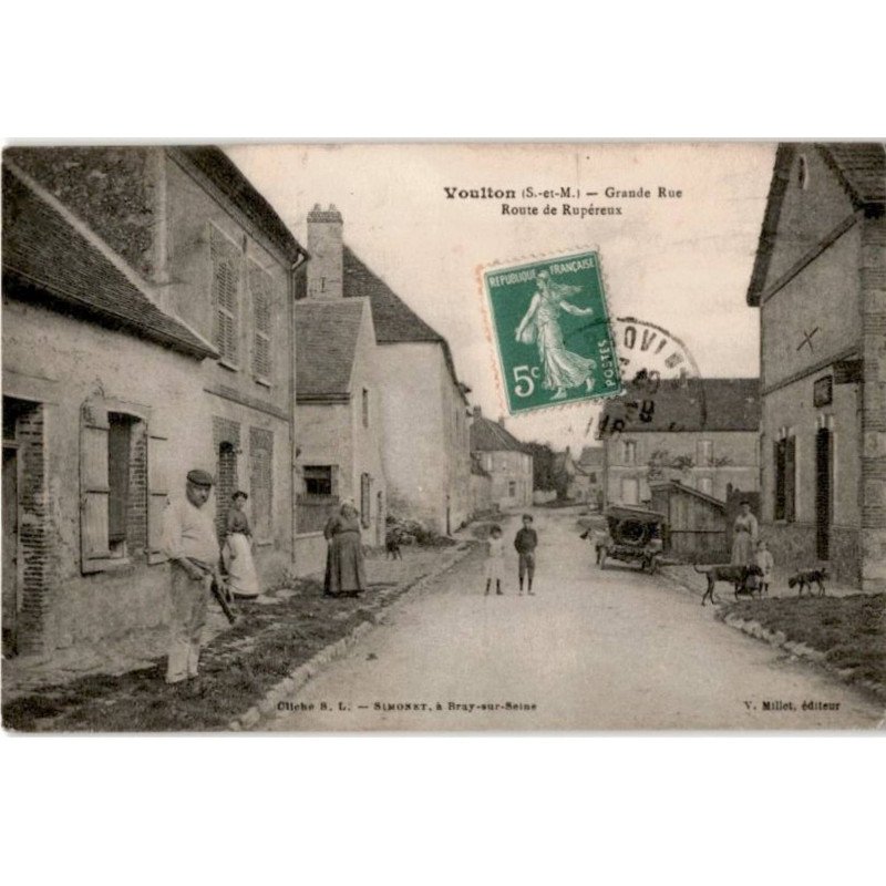 VOULTON: grande rue route de rupéreux - très bon état