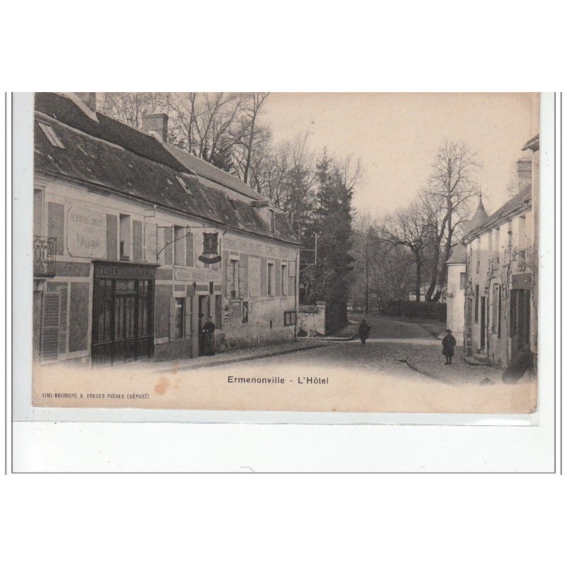 ERMENONVILLE - L'Hôtel - très bon état