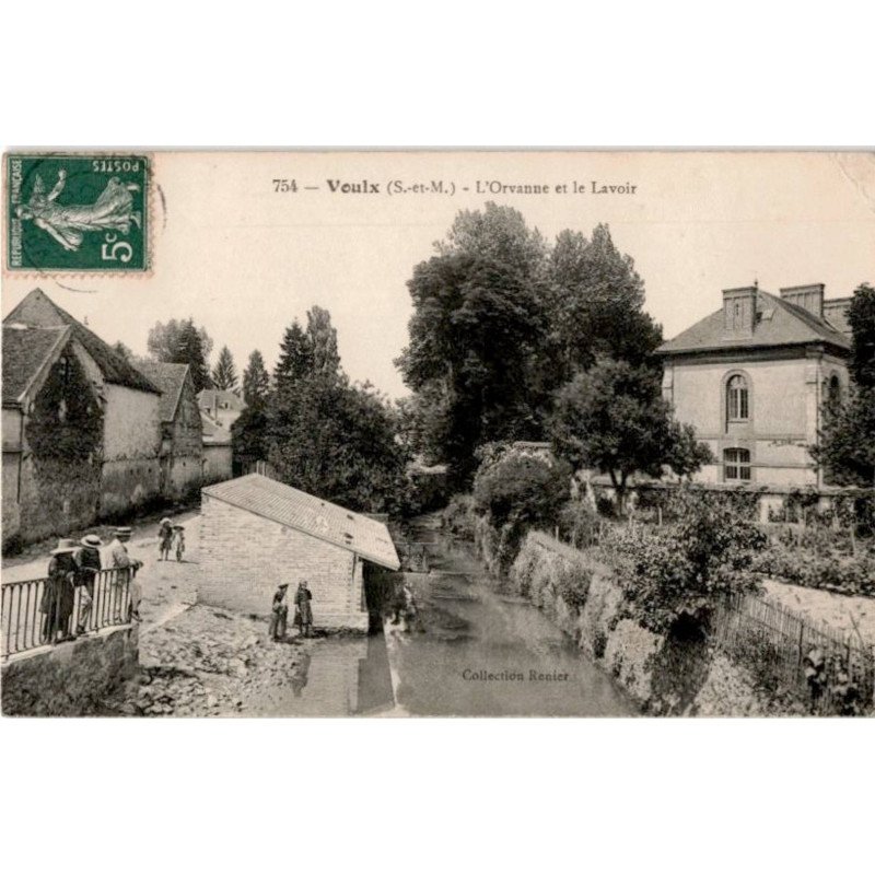 VOULX: l'orvanne et le lavoir - très bon état