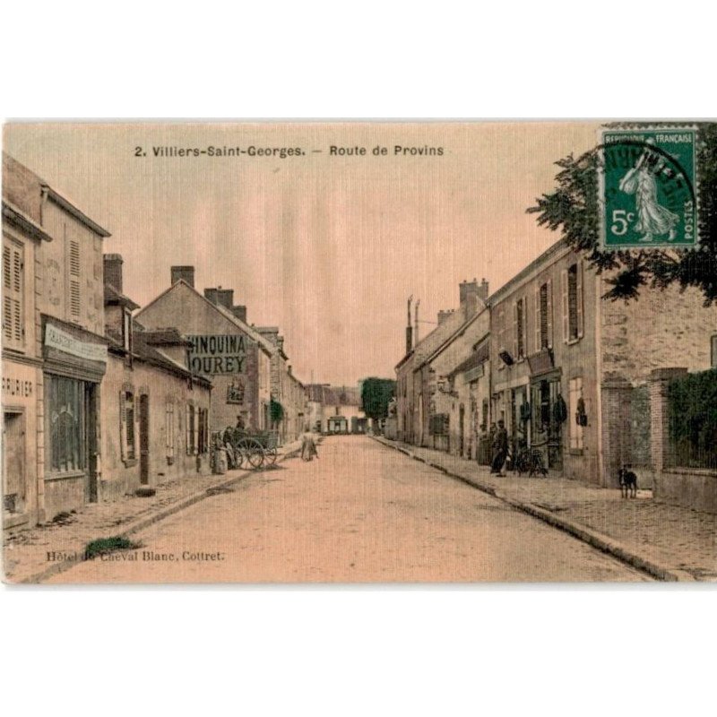 VILLIERS-SAINT-GEORGES: route de provins - très bon état