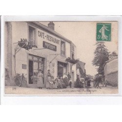ANDELAROCHE: place de l'église - état