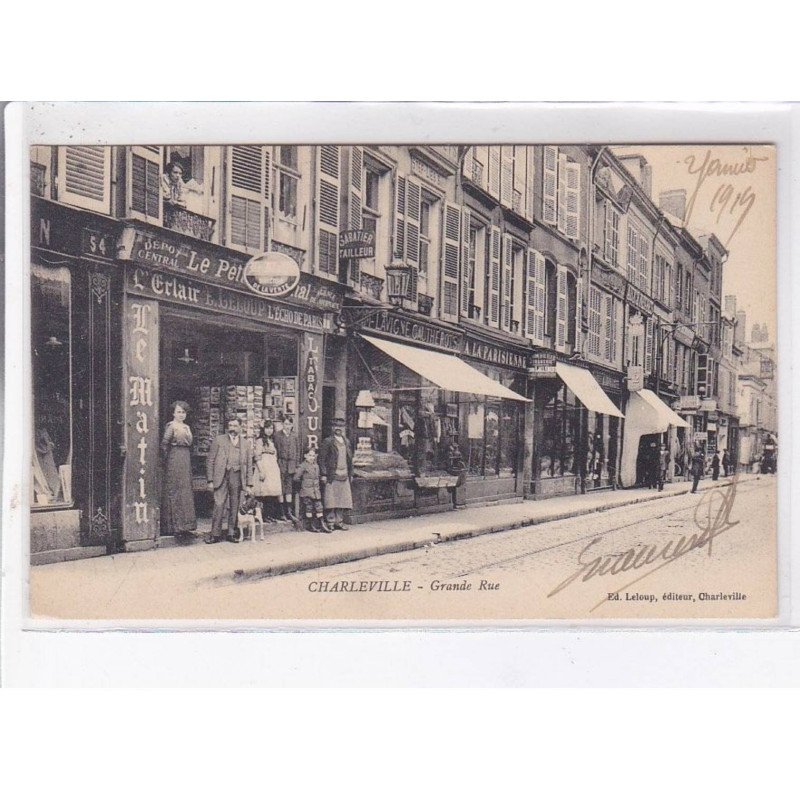 CHARLEVILLE: grande rue - très bon état