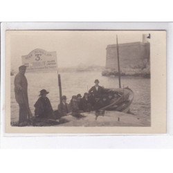 MARSEILLE: bateau passeur "miss aurelia" château d'if - très bon état
