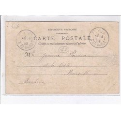 SAINT-LOUIS-les-AYGALADES: la gare - très bon état