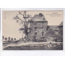 BONNEFON: anciens greniers des moines d'aubrac dépiquage à la vapeur - très bon état