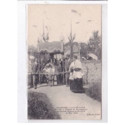 VAUBADON: la confirmation arrivée à l'église de monseigneur Lemonnier évêque de Bayeux - très bon état