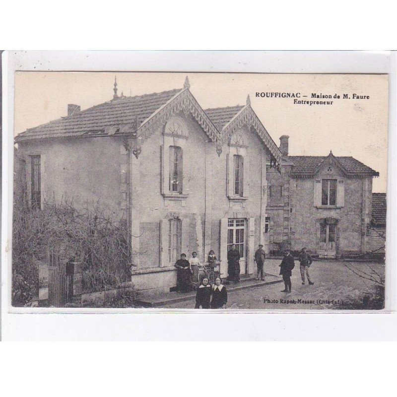ROUFFIGNAC: maison de M. Faure entrepreneur - très bon état