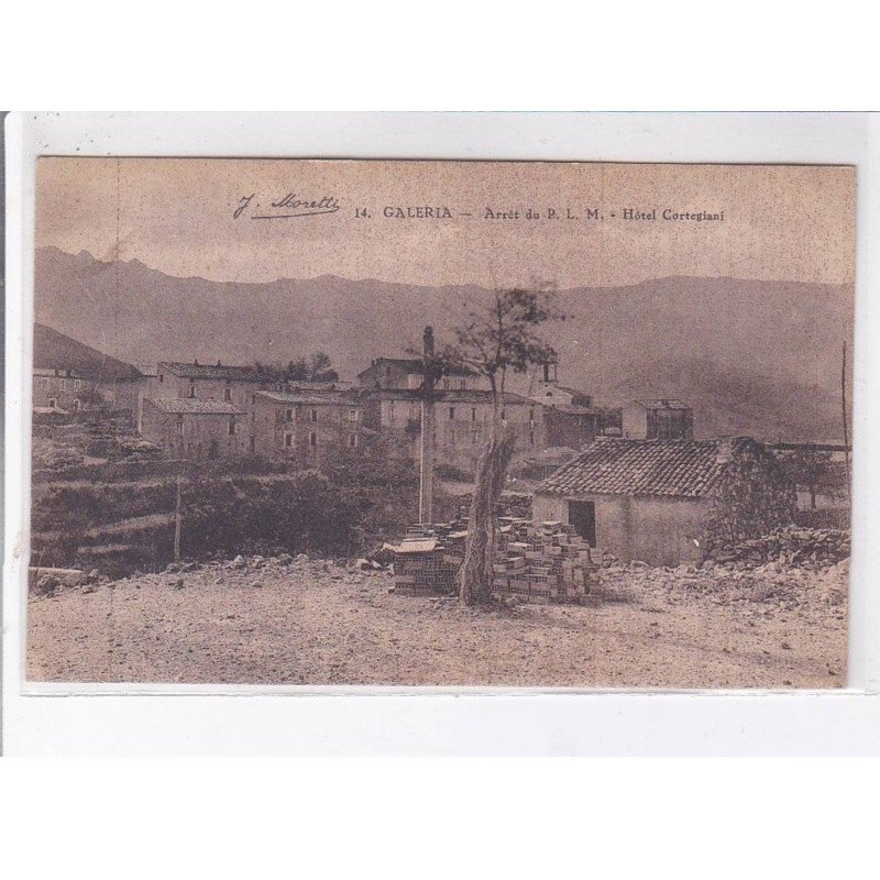 GALERIA: arrêt du P.L.M. hôtel cortegiani - très bon état