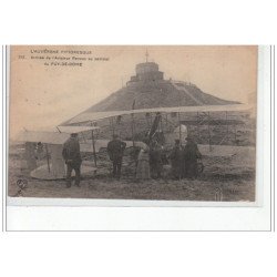 Arrivée de l'aviateur RENAUX au sommet du PUY DE DOME - très bon état