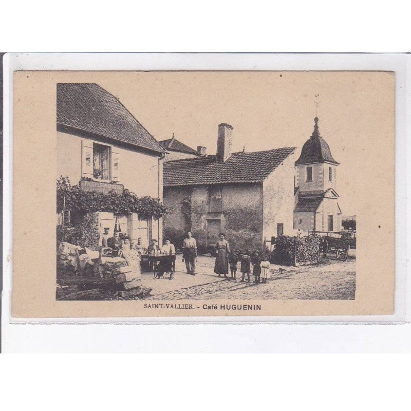 SAINT-VALLIER: café huguenin - très bon état