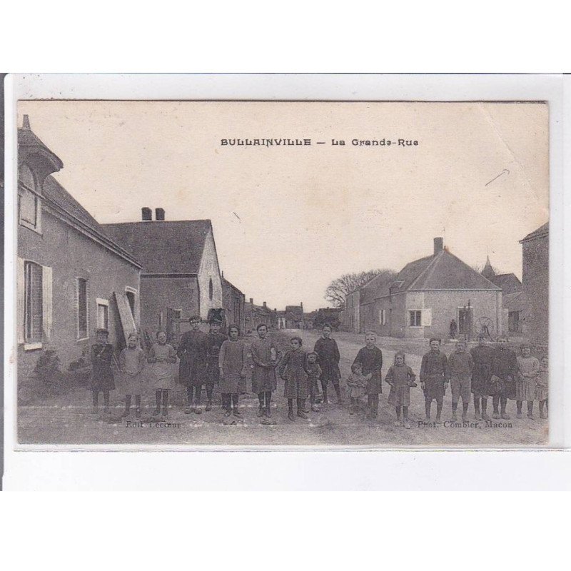 BULLAINVILLE: la grande-rue - état