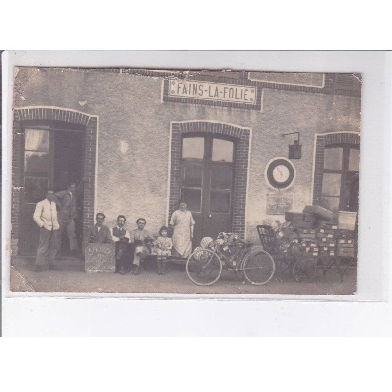 FAINS-LA-FOLIE: gare - état