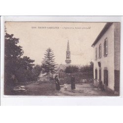 SAINT-COULITZ: l'église et la maison principale - très bon état