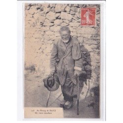 BATZ: au bourg de batz, un vieux mendiant - très bon état