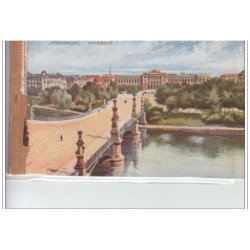 STRASBOURG - Carnet de cartes - manquent plusieurs cartes et couverture - état