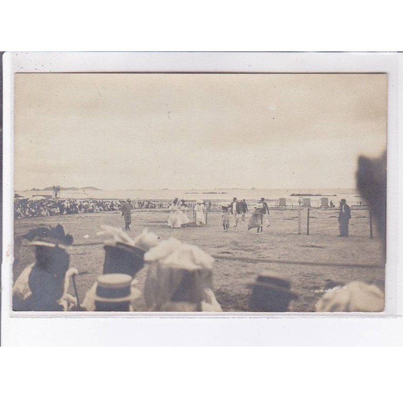 DINARD: scène de plage, événement - très bon état