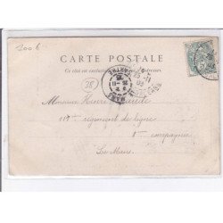 LE COURS SAINT-ANDRE: tramways électrique en face du dépôt - très bon état