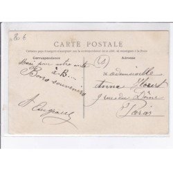 ONZAIN: hôtel de la gare table d'hôte voitures à volonté pour chaumont-sur-loire et les environs - très bon état