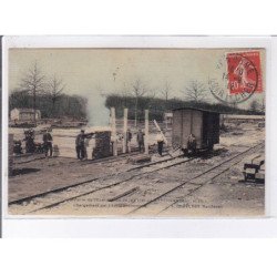 MARCHENOIR: scierie de l'exploitation de marchenoir, chemin de fer - très bon état