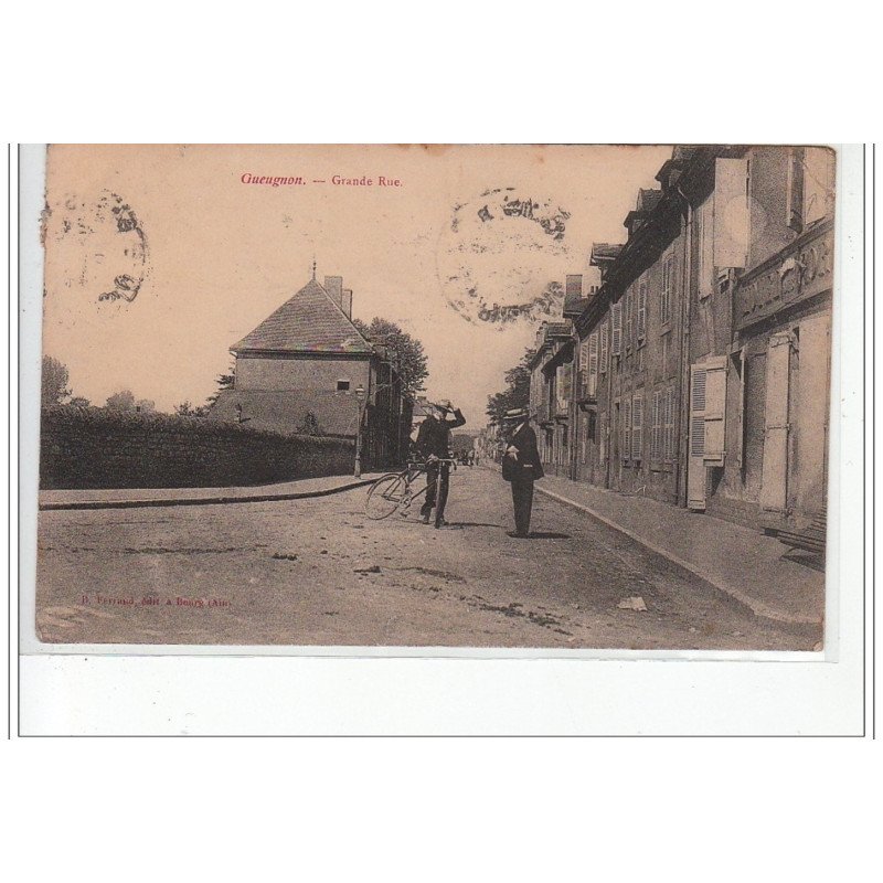 GUEUGNON - Grande Rue - état