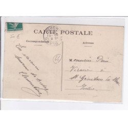 SAINT-BREVIN-les-PINS: pendant la messe les marguillers offrent la prise de tabac aux fidèles généreux - très bon état