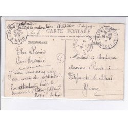 CHATILLON-COLIGNY: souvenir de la cavalcade du 12 avril 1909, char rigolo - très bon état