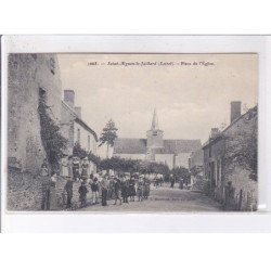 SAINT-AIGNAN-le-JAILLARD: place de l'église - très bon état