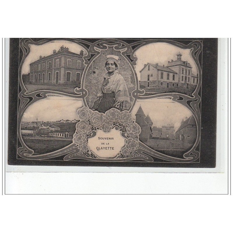 Souvenir de LA CLAYETTE - très bon état