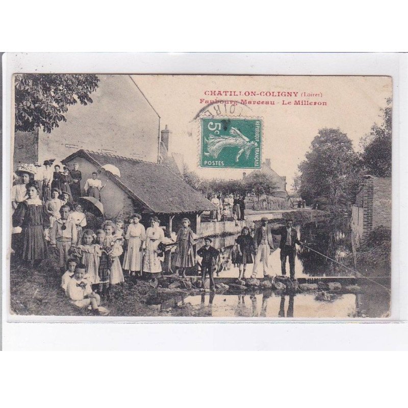 CHATILLON-COLIGNY: faubourg marceau le milleron - état