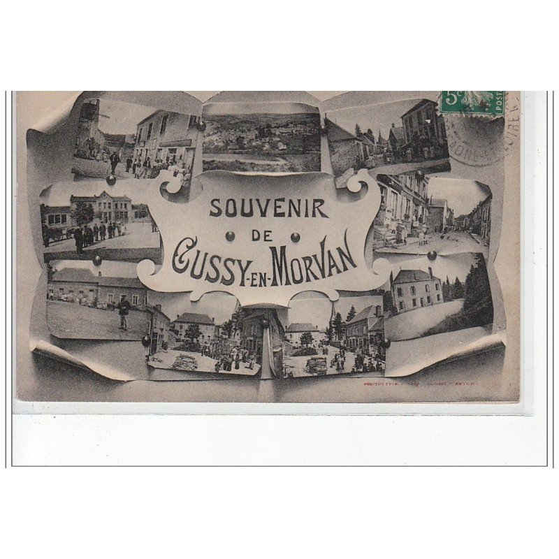 Souvenir de CUSSY EN MORVAN - très bon état Souvenir de CUSSY EN MORVAN - très bon état