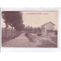 LA SAUVETAT-sur-LEDE: la gare - très bon état