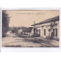 LA SAUVETAT-sur-LEDE: la gare des tramways - très bon état