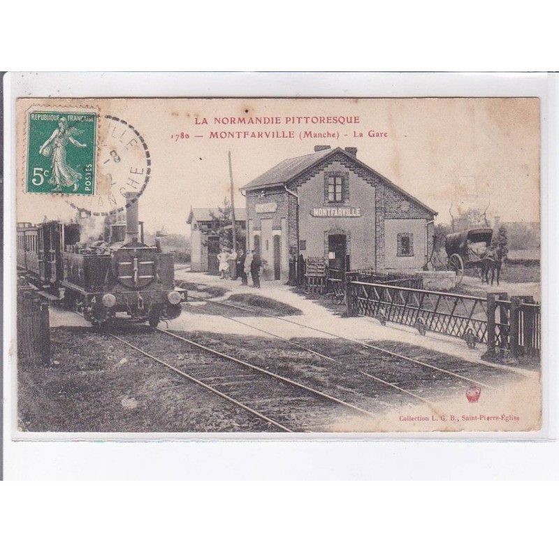 MONTFARVILLE: la gare - état