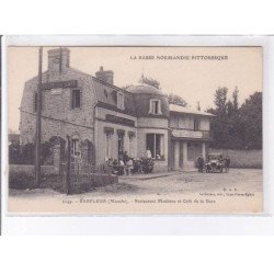 BARFLEUR: restaurant moderne et café de la gare - très bon état