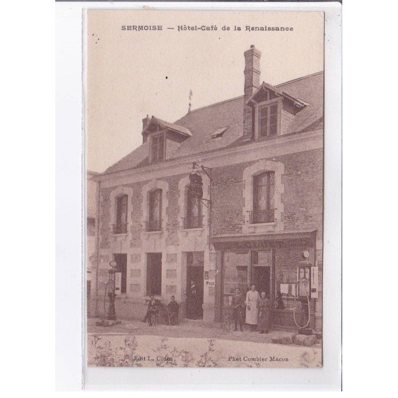 SERMOISE: hôtel-café de la renaissance - très bon état