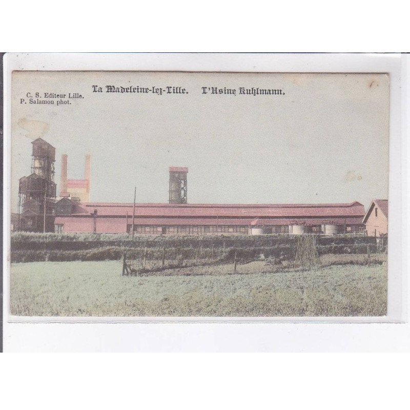LA MADELEINE-les-LILLE: l'usine kulhmann - très bon état