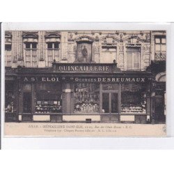LILLE: quincaillerie saint-eloi 23 25 rue des chats-bossus Georges Desreumaux - très bon état