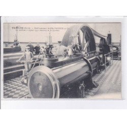 TRELON: établissement Achille falleur et Cie la machine à vapeur et la dynamo - très bon état