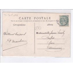 TRELON: établissement Achille Falleur et Cie la salle de tissage - état