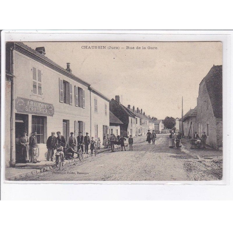CHAUSSIN: rue de la gare - très bon état