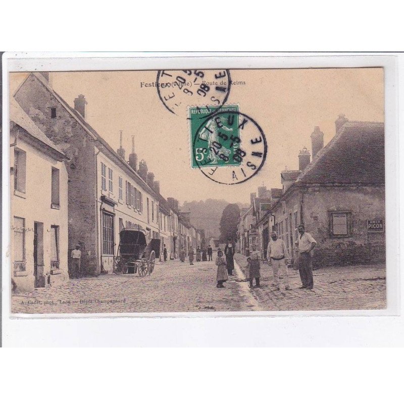 FESTIEUX: route de reims - très bon état