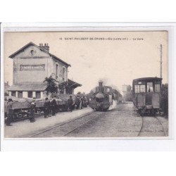 SAINT-PHILIBERT-de-GRAND-LIEU: la gare - très bon état