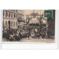 ROUEN - Cortège Historique du 11 Juin 1911 - Le Char des Faïences et des Poteries d'Etain - très bon état