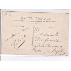 LUCY-le-BOIS: sortie du pays, la route d'avallon - très bon état