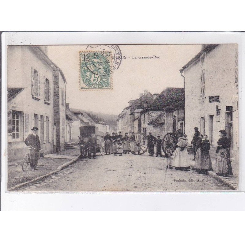 LUCY-le-BOIS: la grande-rue - très bon état